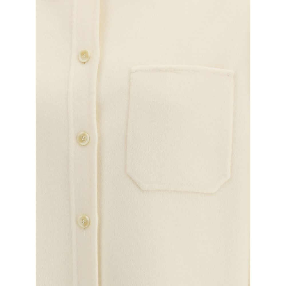 Beige Wool Shirt