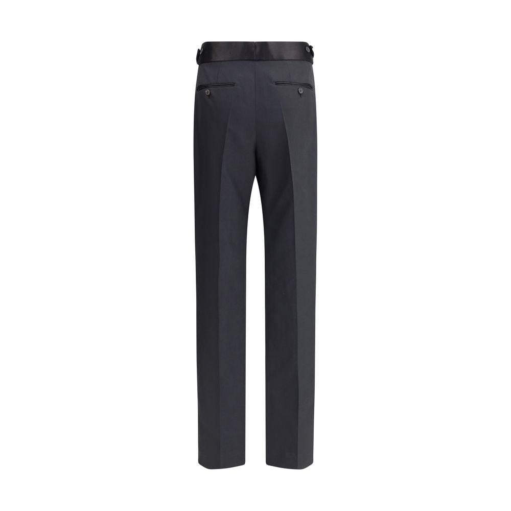 Black Silk Dress Pants