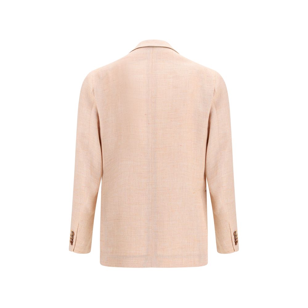 Orange Wool Blazer