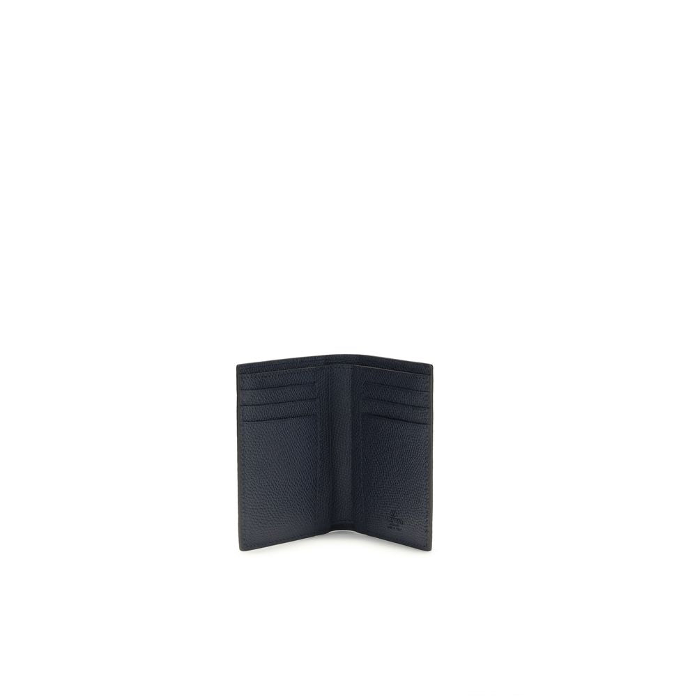 Blue Calf Leather Bos Taurus Wallet