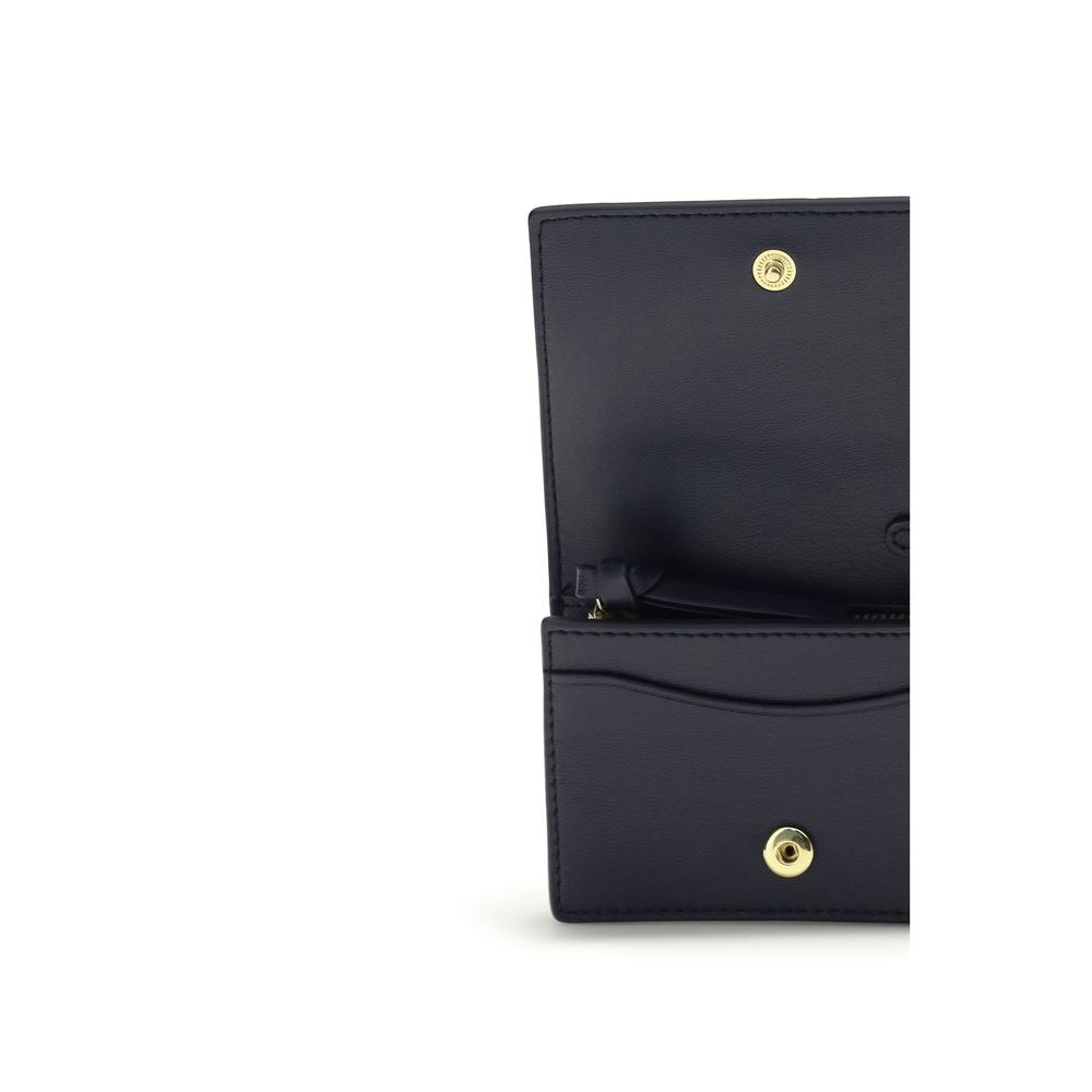 Black Recycled Leather Wallet