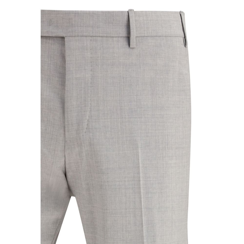 Gray Wool Oves Aries Dress Pants