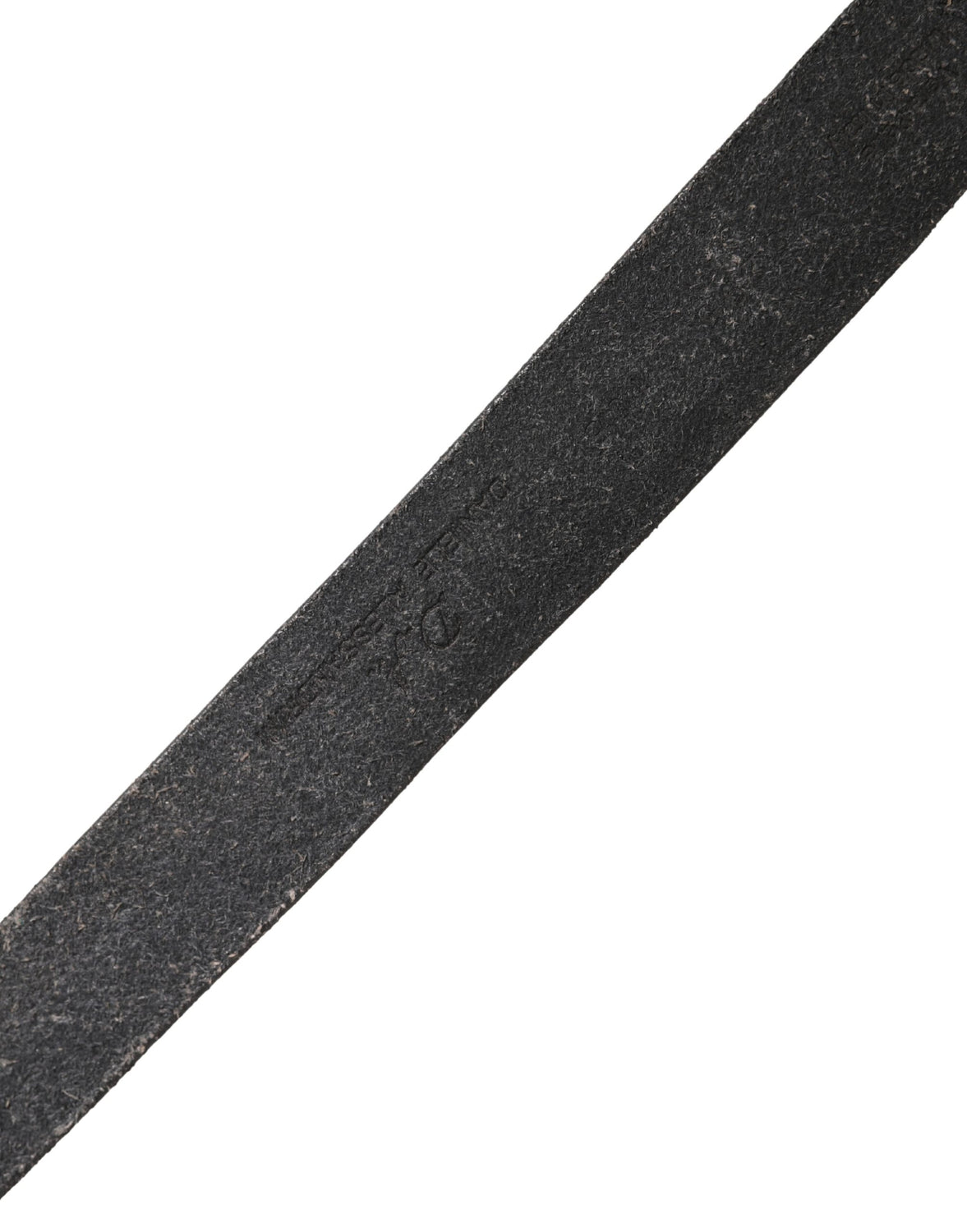 Men Black Leather Metal Buckle Belt