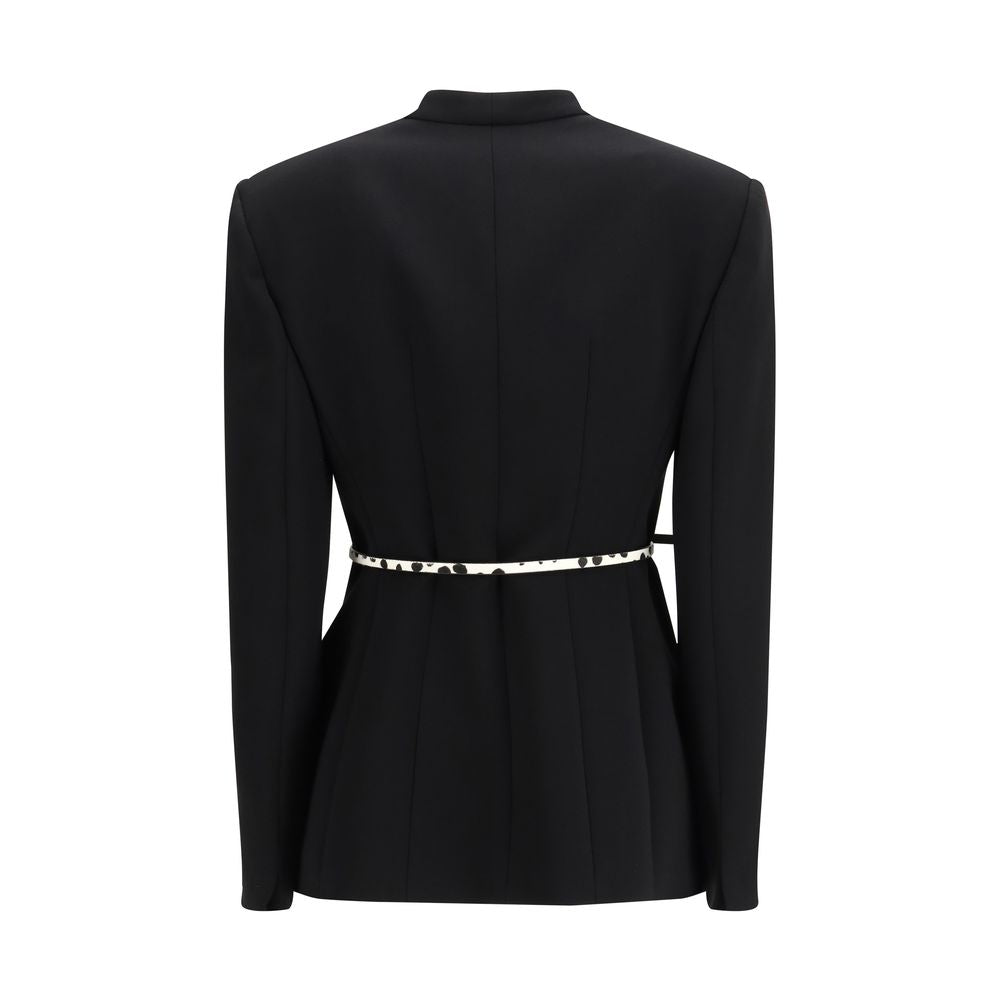 Black Triacetate Coat