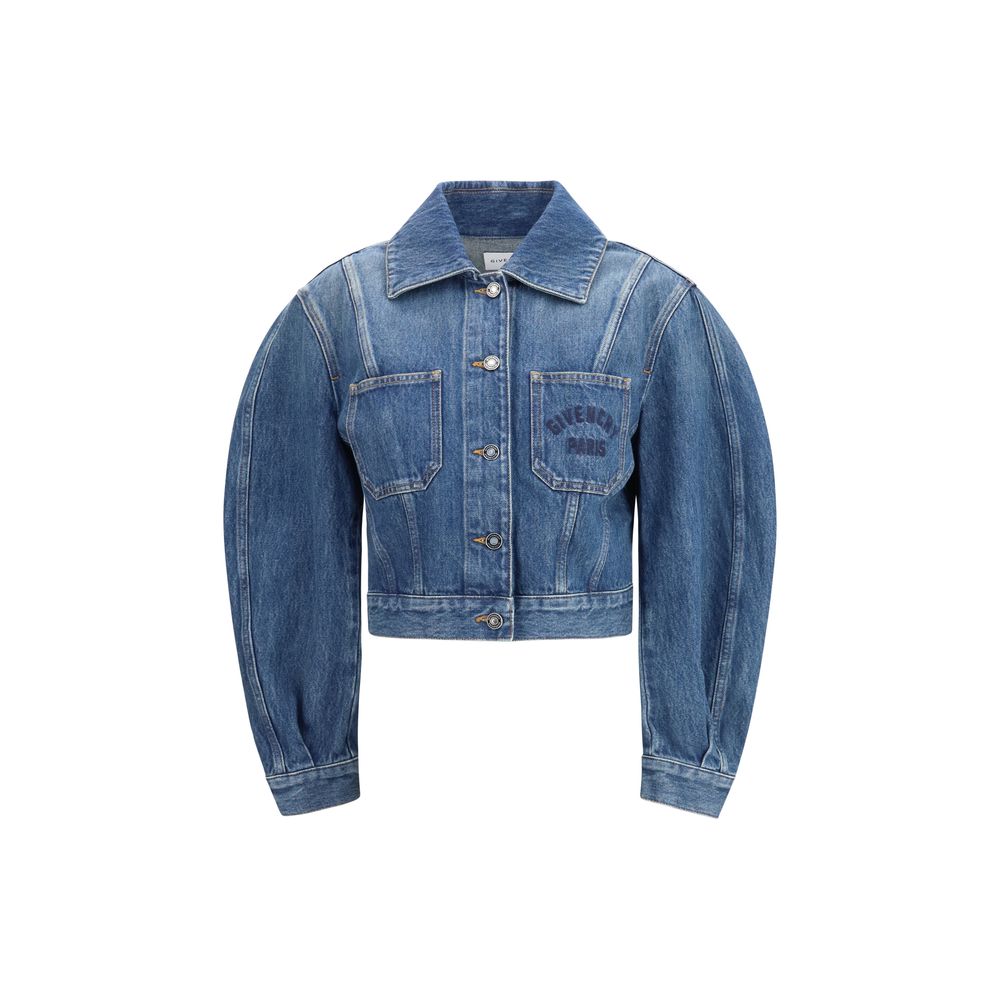 Blue Cotton Denim Jacket