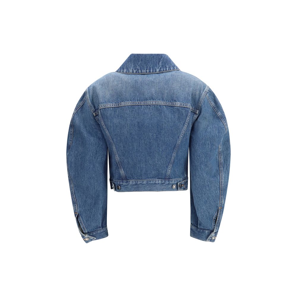 Blue Cotton Denim Jacket
