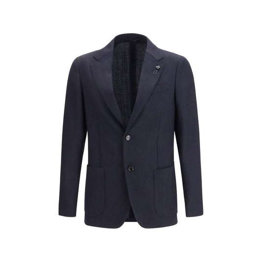 Blue Wool Blazer