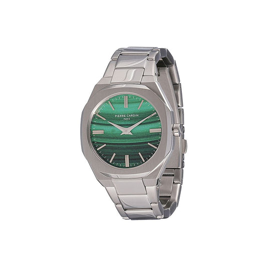 Gray Stainless Steel Dress Watch