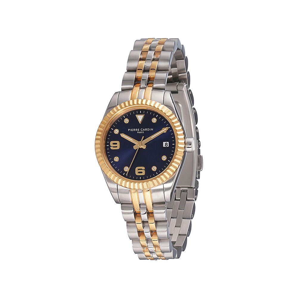 Gray Stainless Steel Bracelet Watch