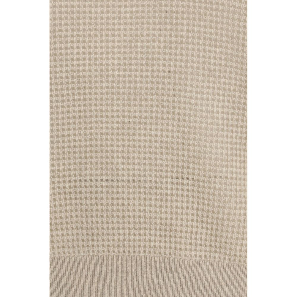 Beige Cashmere Sweatshirt
