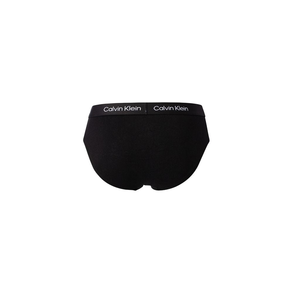 Black Cotton Briefs