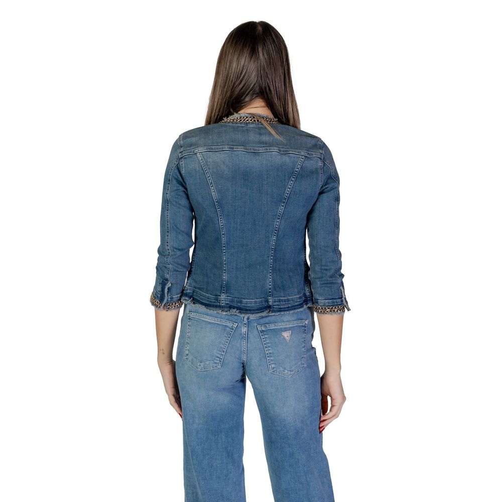 Light Blue Cotton Denim Jacket