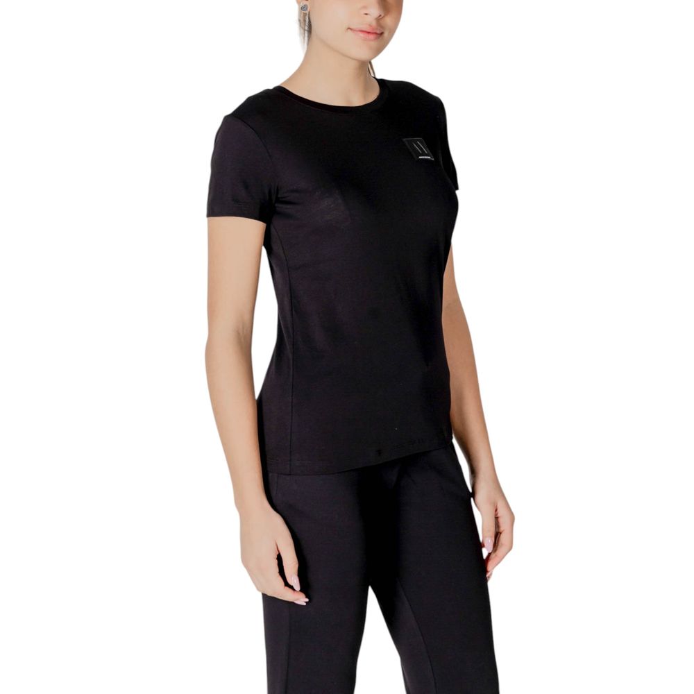 Black Cotton T-Shirt