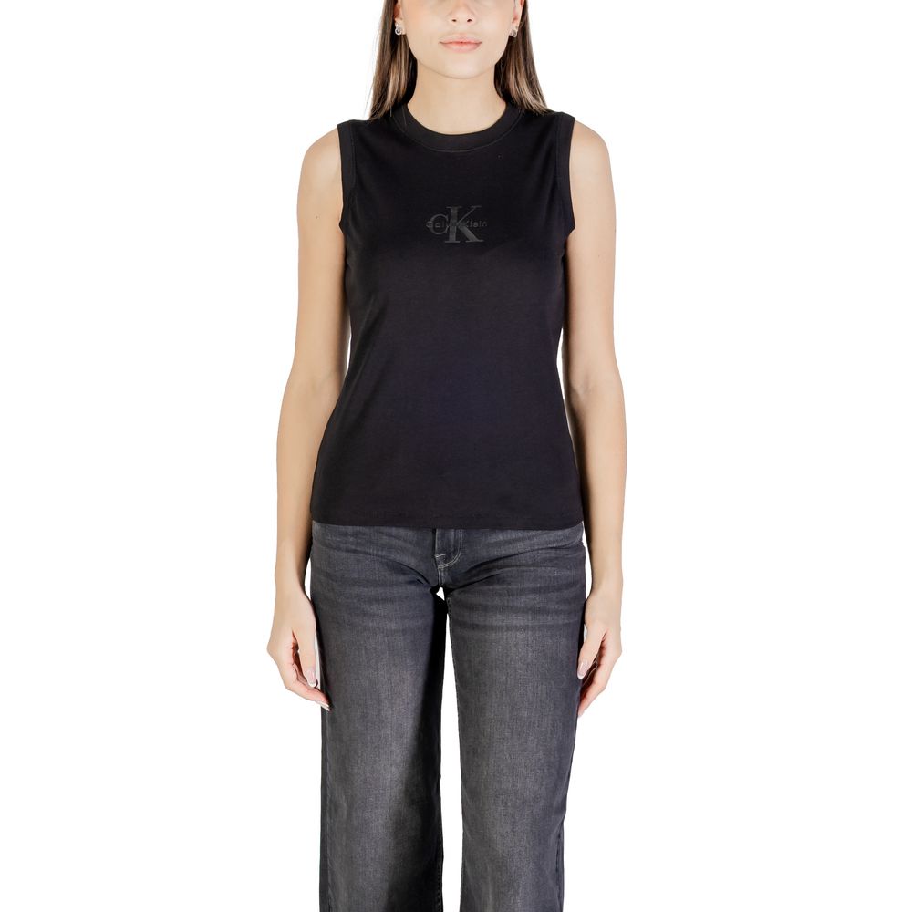 Black Cotton T-Shirt