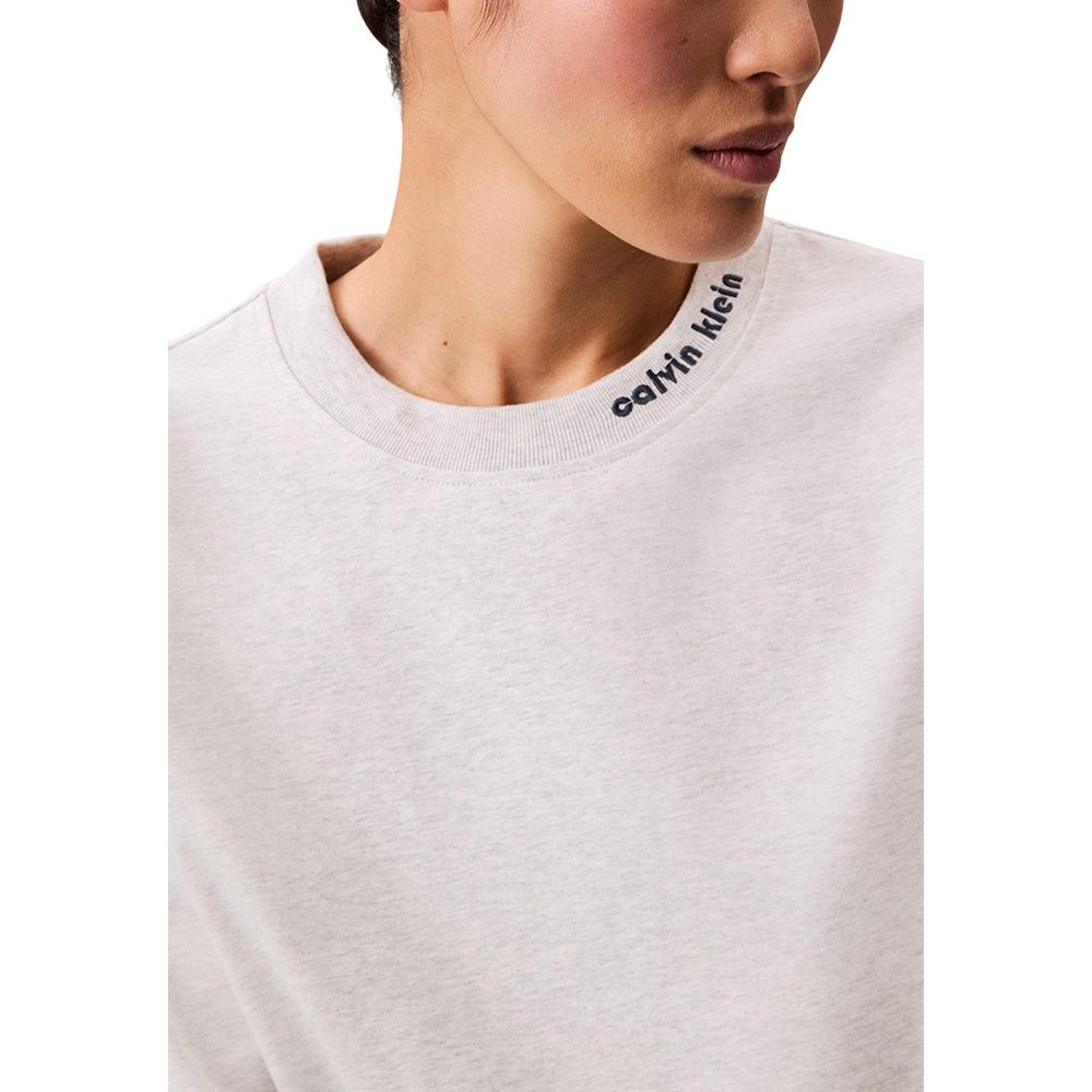 Gray Cotton T-Shirt