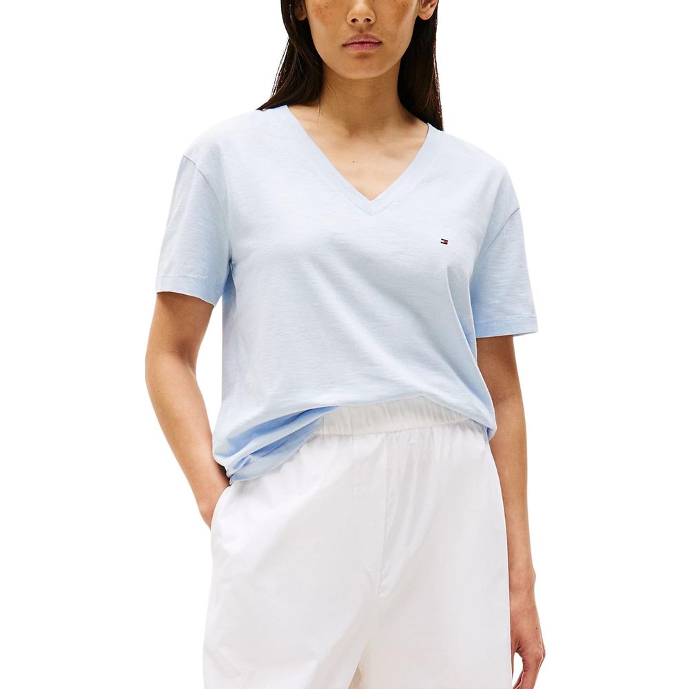Blue Organic Cotton T-Shirt
