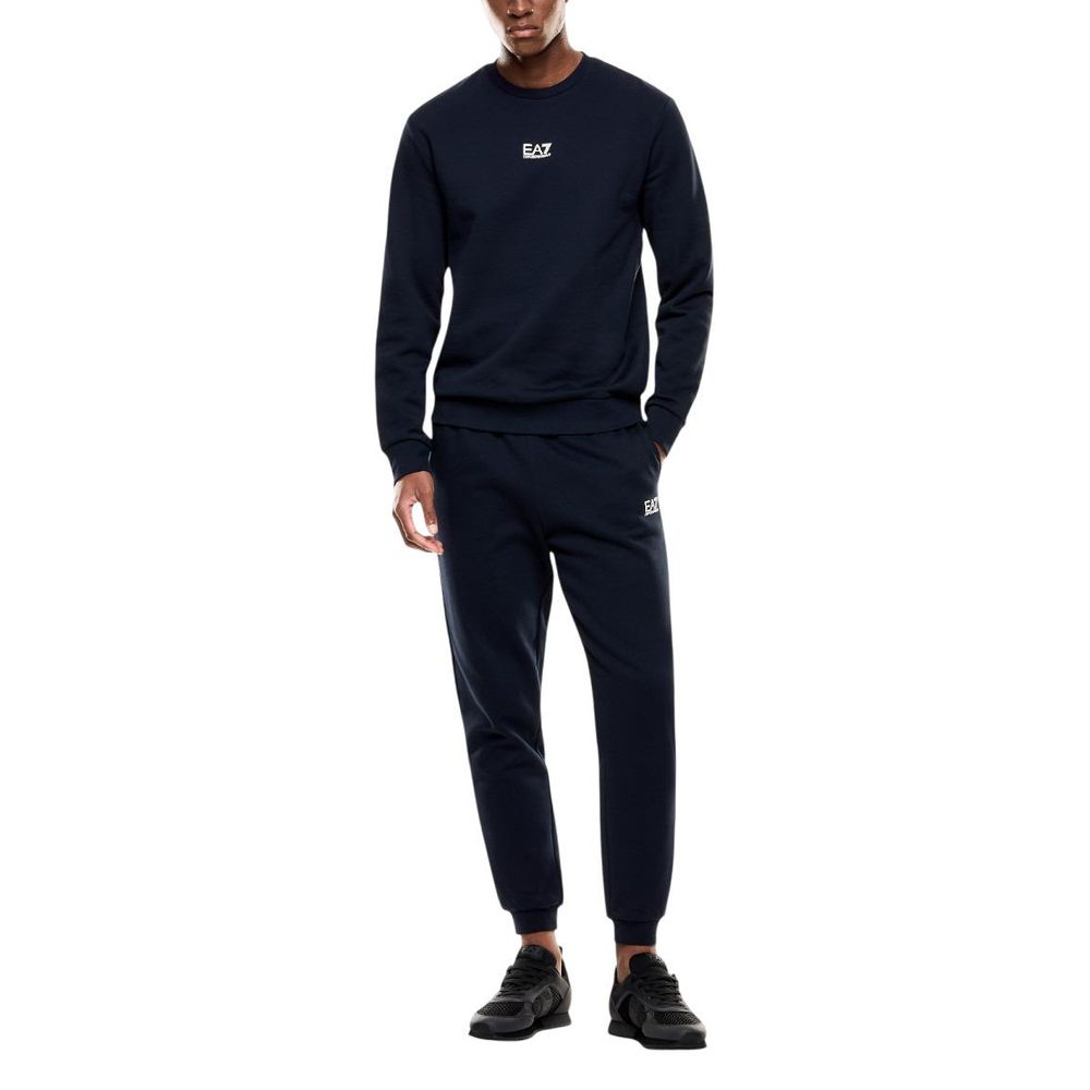 Blue Cotton Sweatshirt