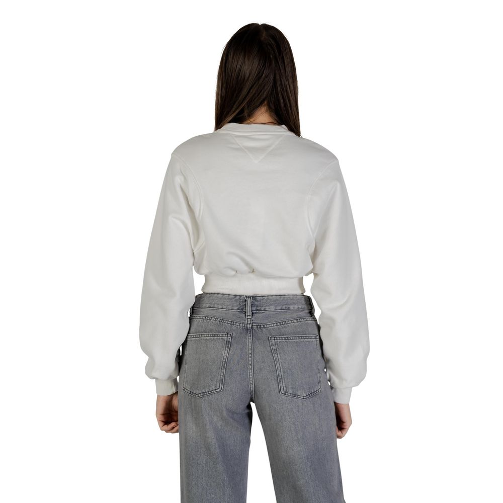 Cream Recycled Cotton Sweatshirt
