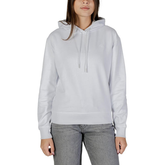 White Cotton Hoodie