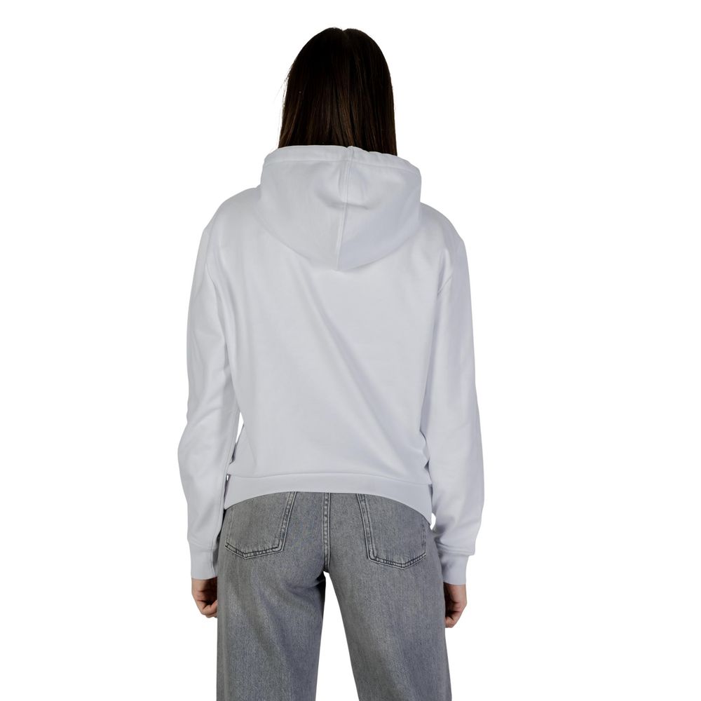 White Cotton Hoodie