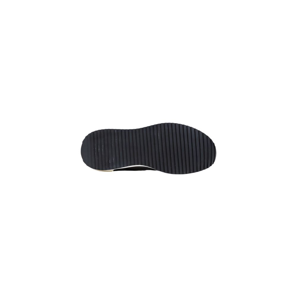 Bicolor Polyester Athletic Sneakers