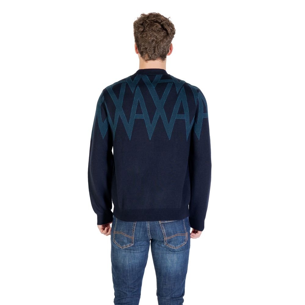 Black Marabou Sweatshirt