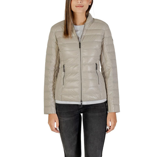 Beige Polyamide Coat