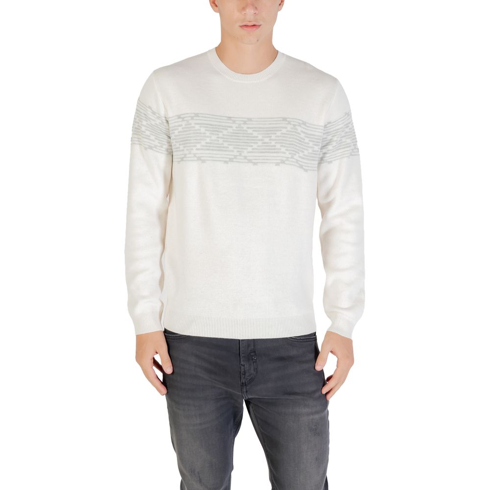 Beige Polyester Sweatshirt