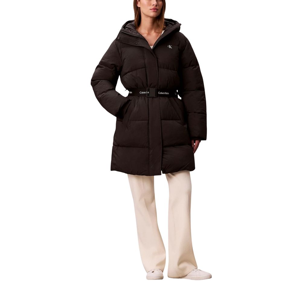 Black Polyamide Coat