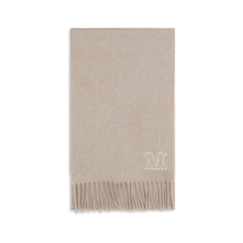 Beige Cashmere Scarf