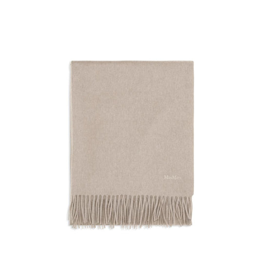 Beige Cashmere Scarf