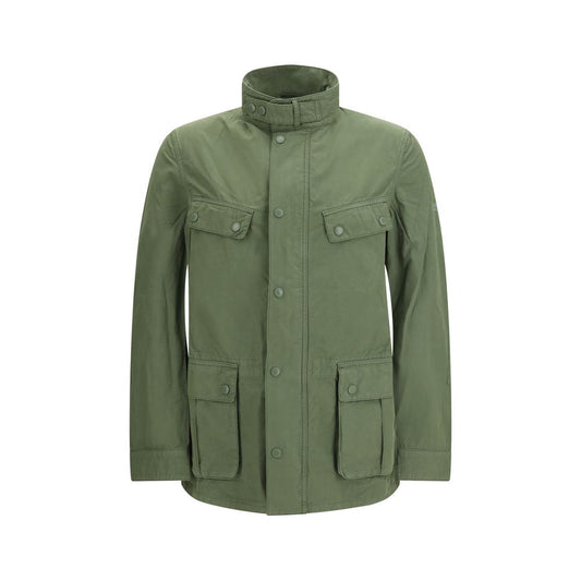 Bicolor Cotton Coat