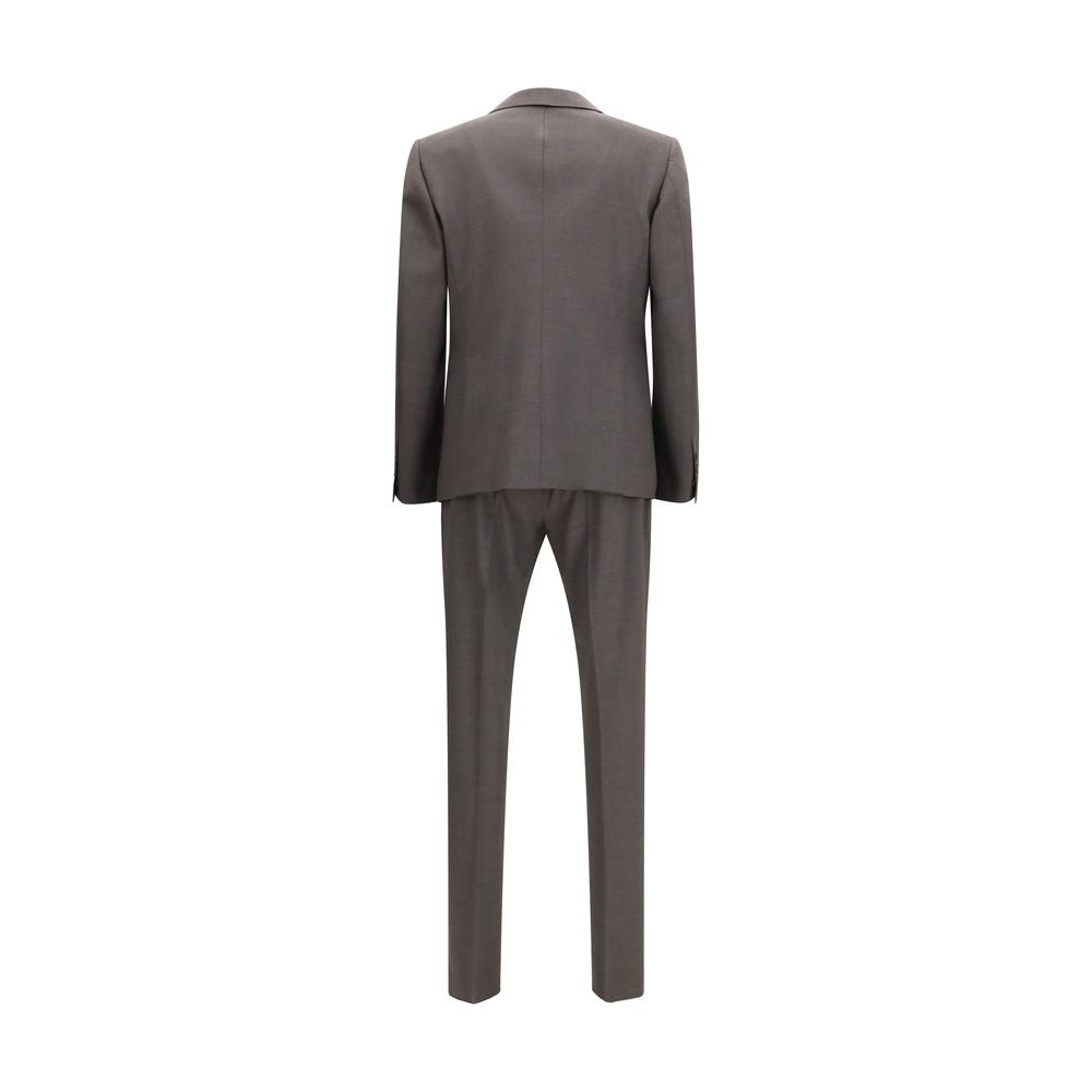Gray Wool Two-Piece Suit