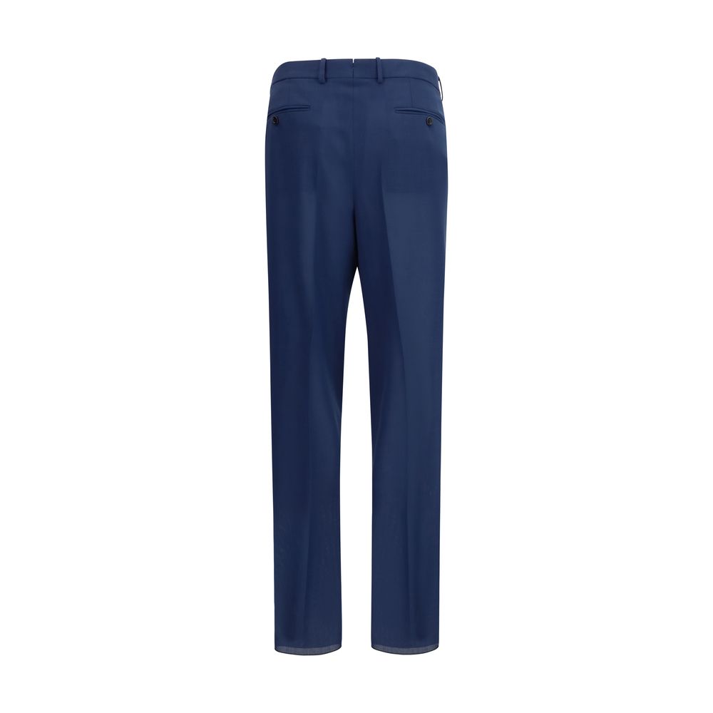 Bicolor Wool Oves Aries Dress Pants