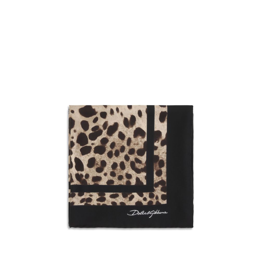 Multicolor Silk Scarf