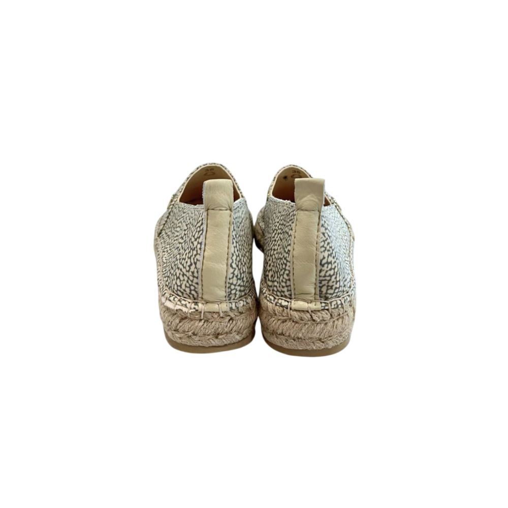 Green Textile Women Sandal