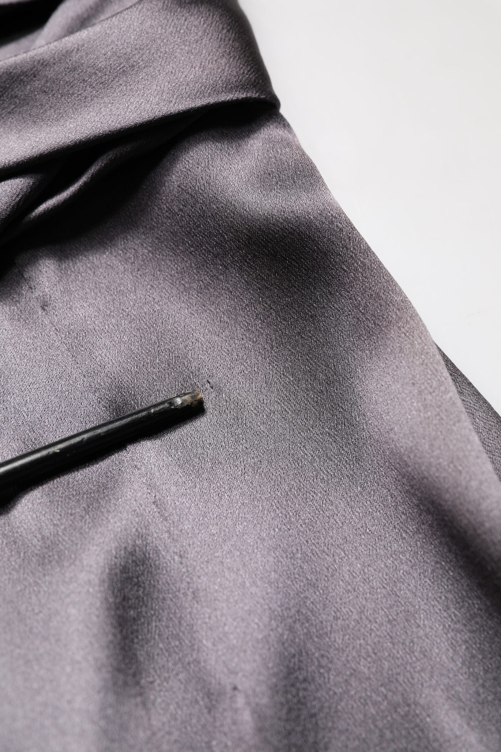Black Satin Sleeveless Sweetheart Dress