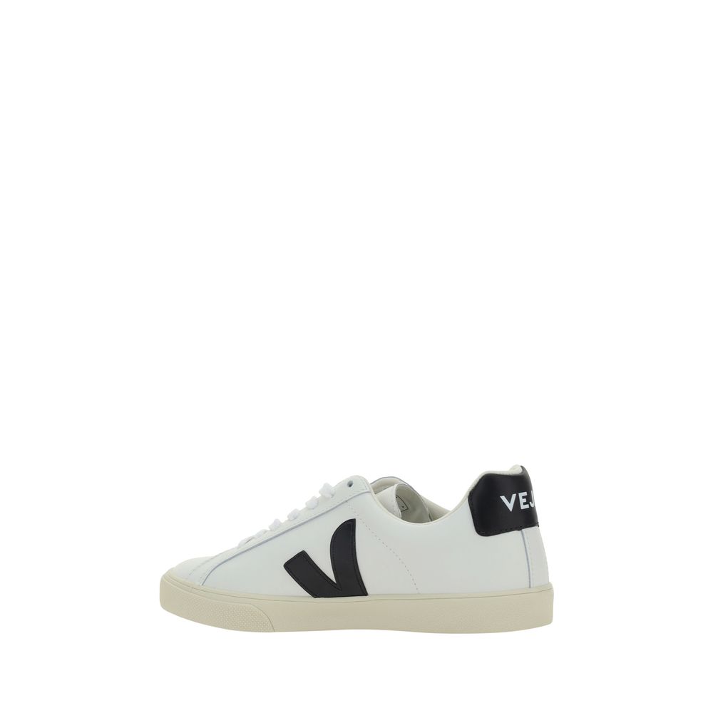 White Calf Leather Bos Taurus Sneakers
