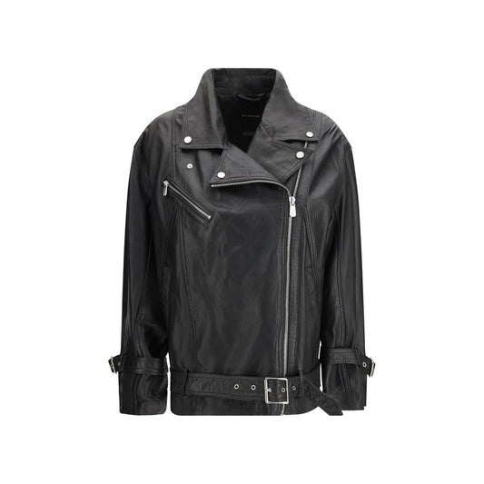 Black Lambskin Leather Jacket