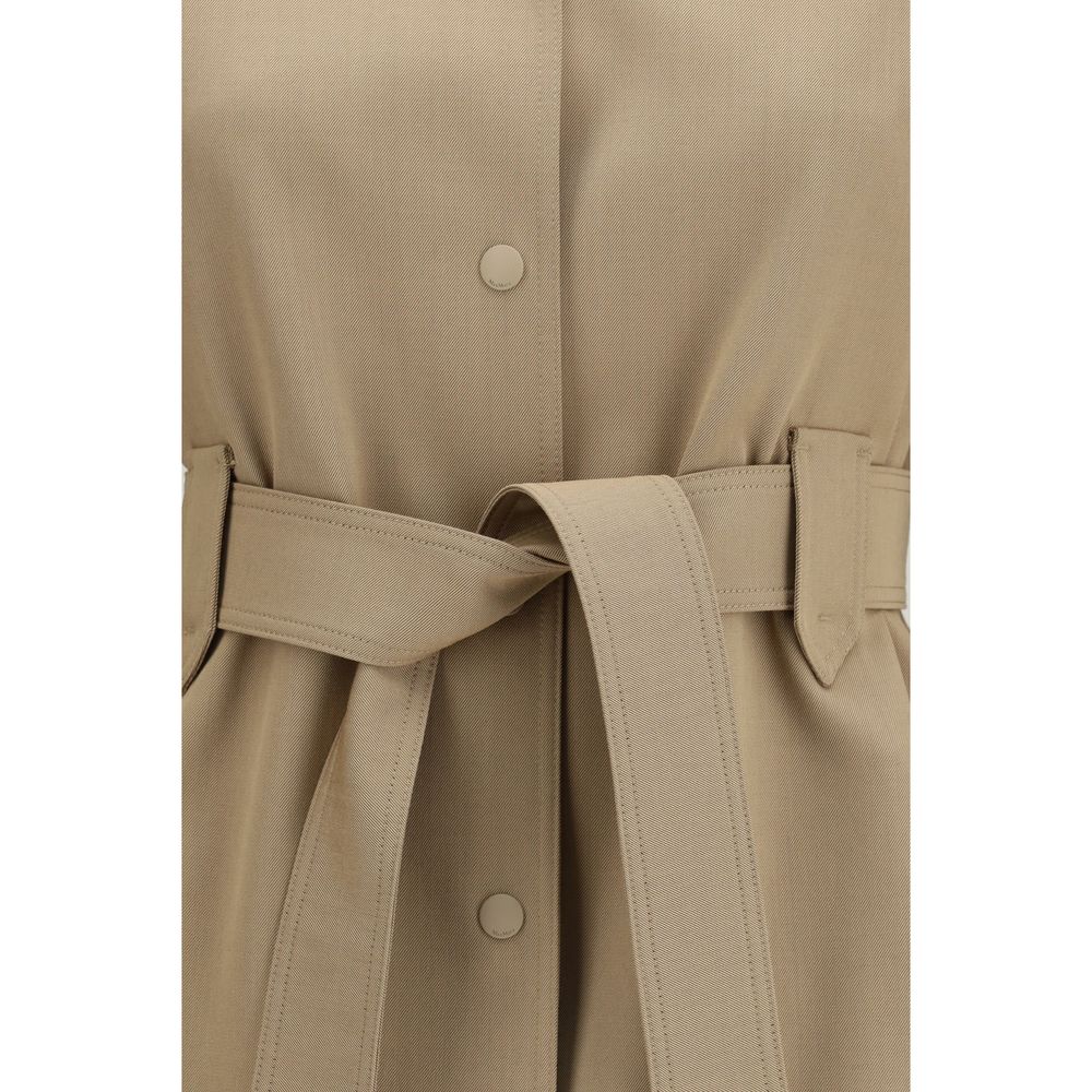 Brown Wool Oves Aries Sleeveless Jacket
