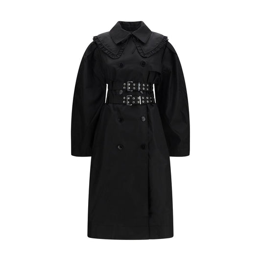 Black Nylon Coat