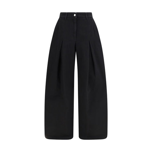 Black Cotton Jeans Denim
