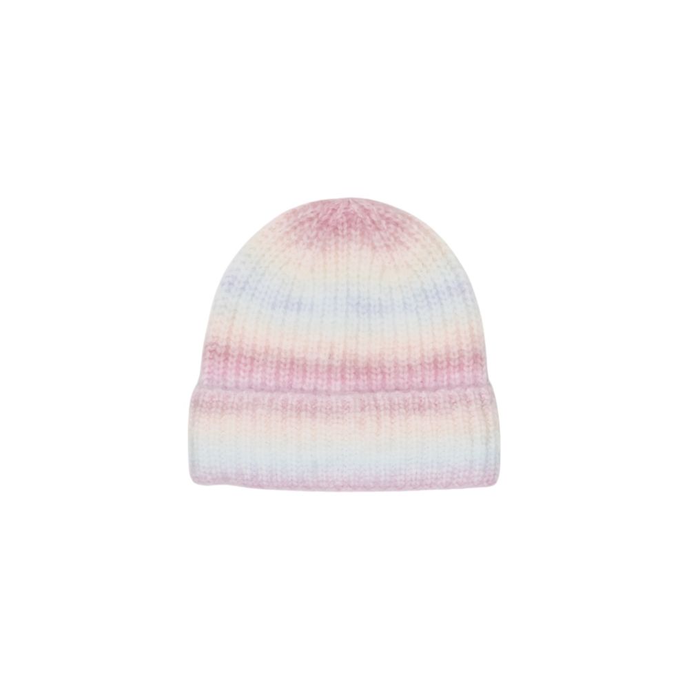 Multicolor Marabou Beanie