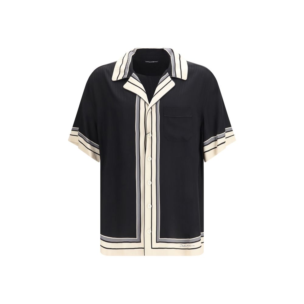 Multicolor Silk Shortsleeve Shirt