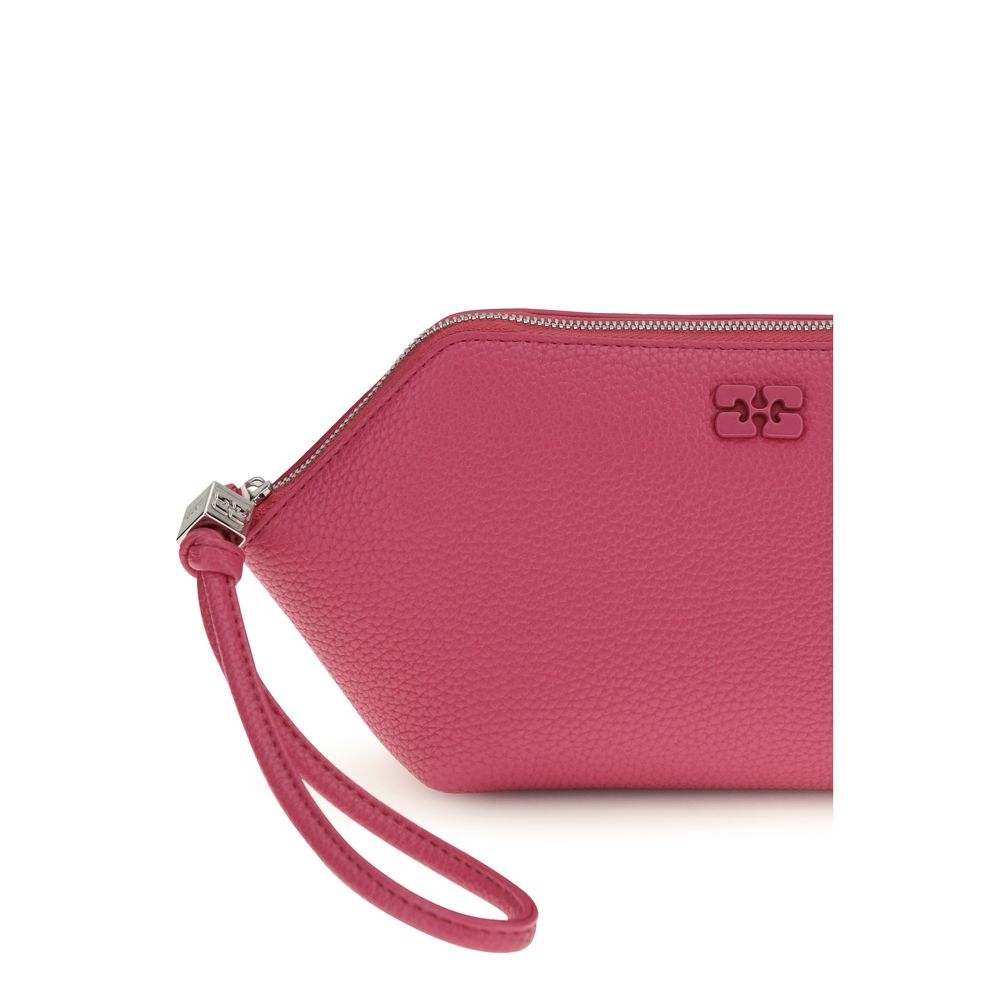 Multicolor Polyurethane Clutch Bag