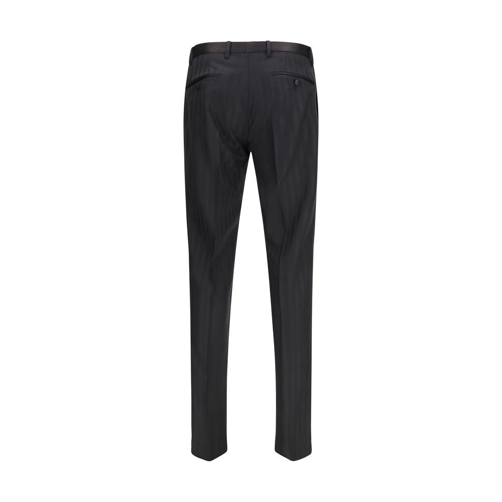 Black Wool Oves Aries Dress Pants