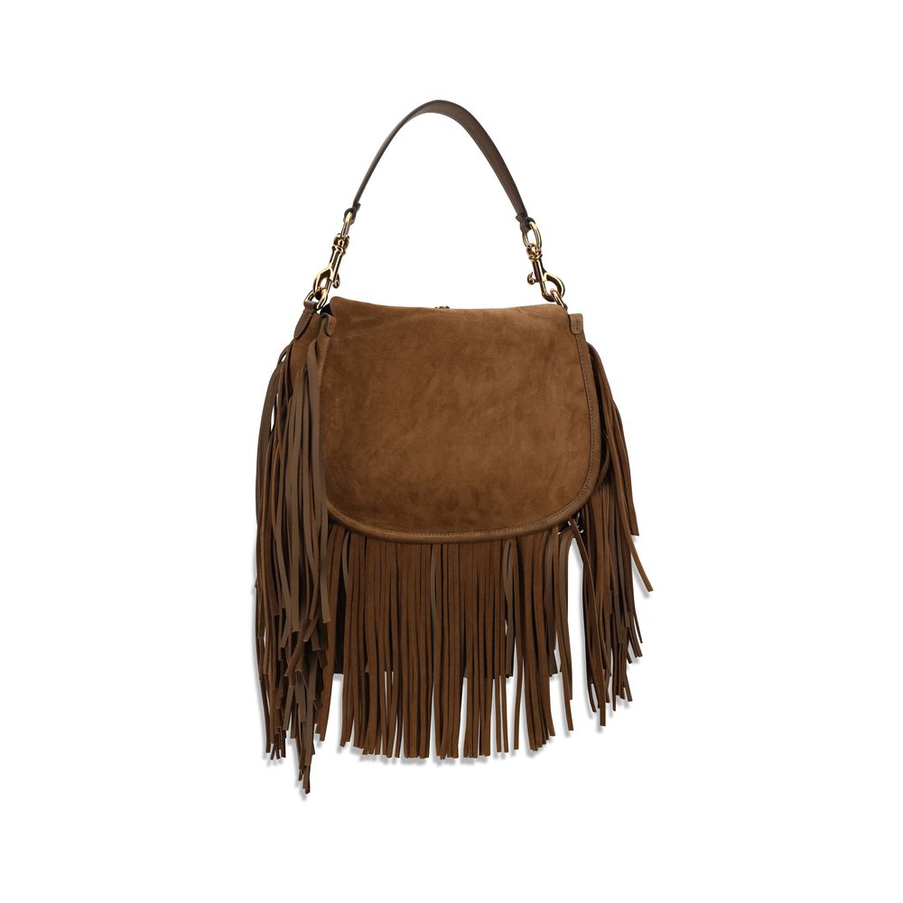 Brown Calf Leather Bos Taurus Shoulder Bag