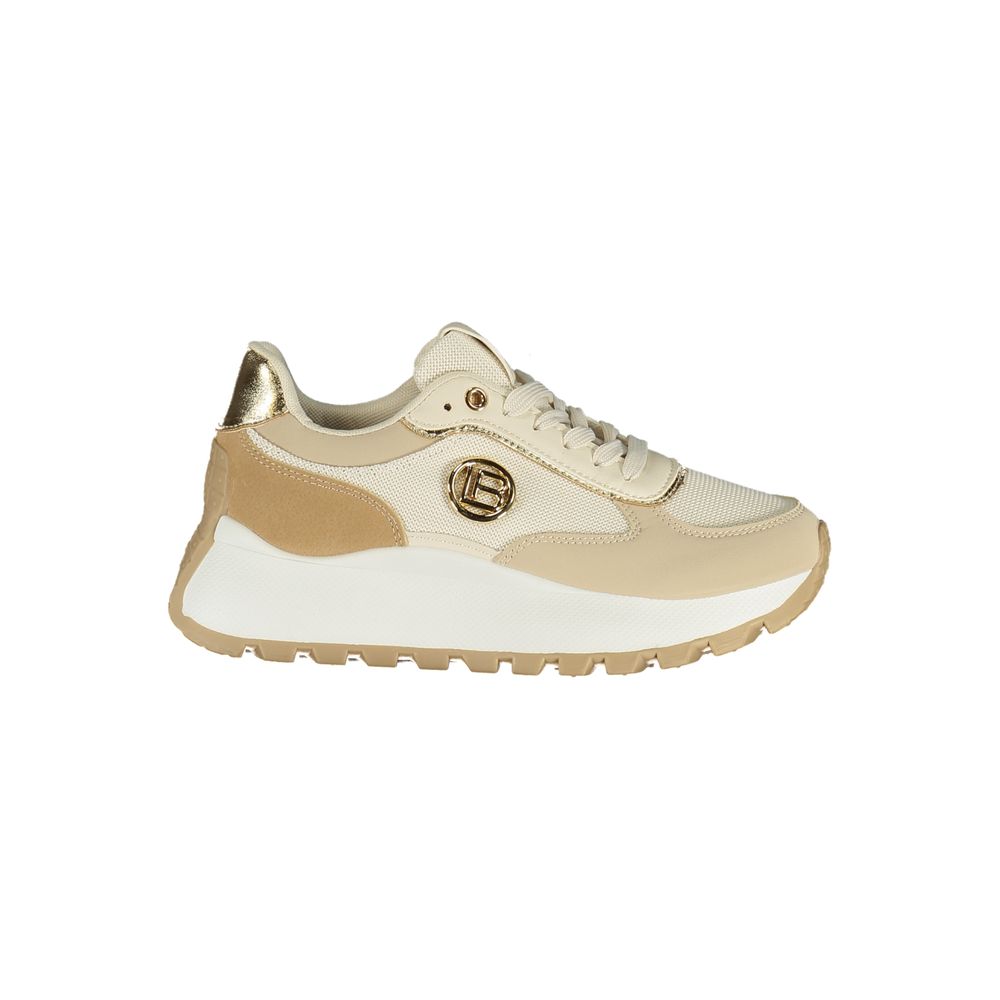 Black Polyester Women Sneaker