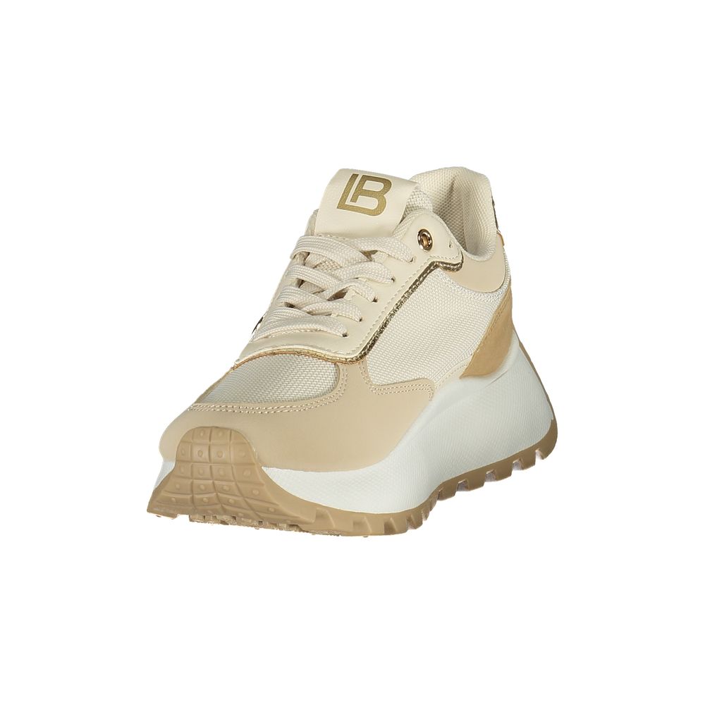 Black Polyester Women Sneaker