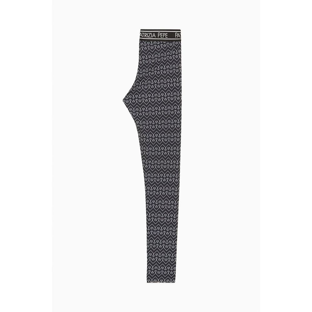 Black Polyester Leggings